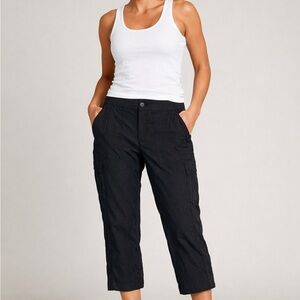 Athleta Trekkie Cropped Hiking Cargo Pants | UPF 50
